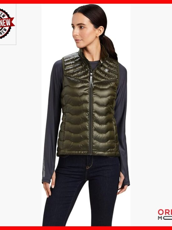 Jackets & Blazers - Lightweight Down Vest, Sleeveless, Waterproof, 4 Pockets, Regular Fit